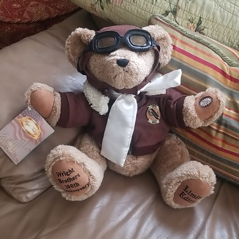 Wright Brothers First Flight Teddy Bear